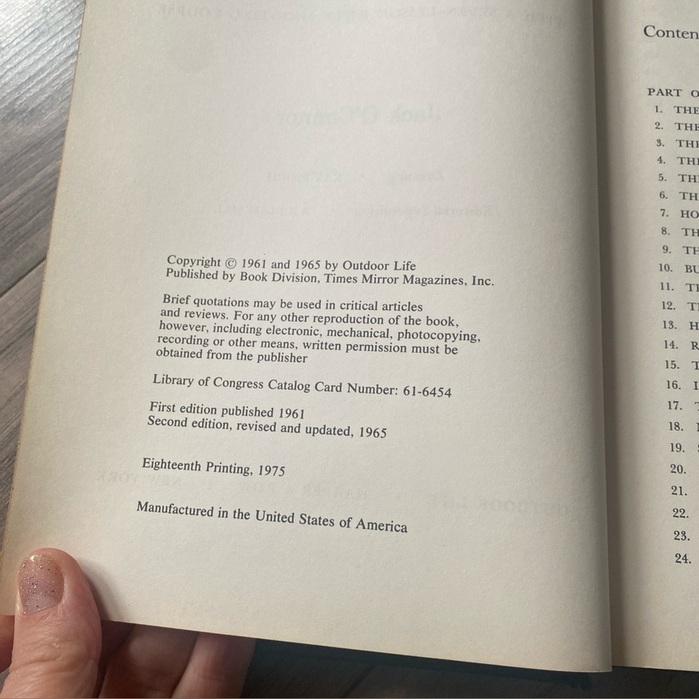 Vintage 1961 Complete Book of Rifles and Shotguns by Jack O'Connor Outdoor Life - Picture 8 of 10